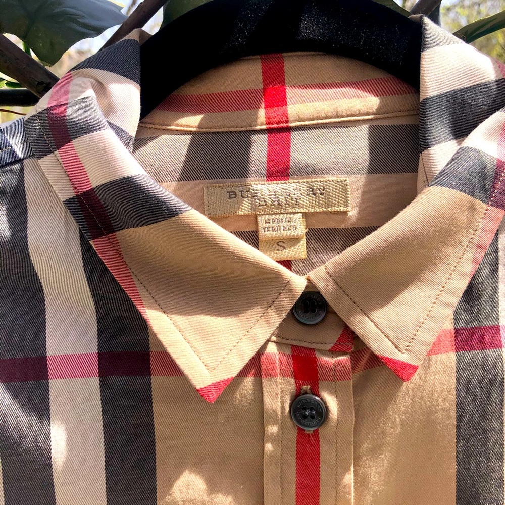 Burberry Button-Down Collared Shirt - image 3